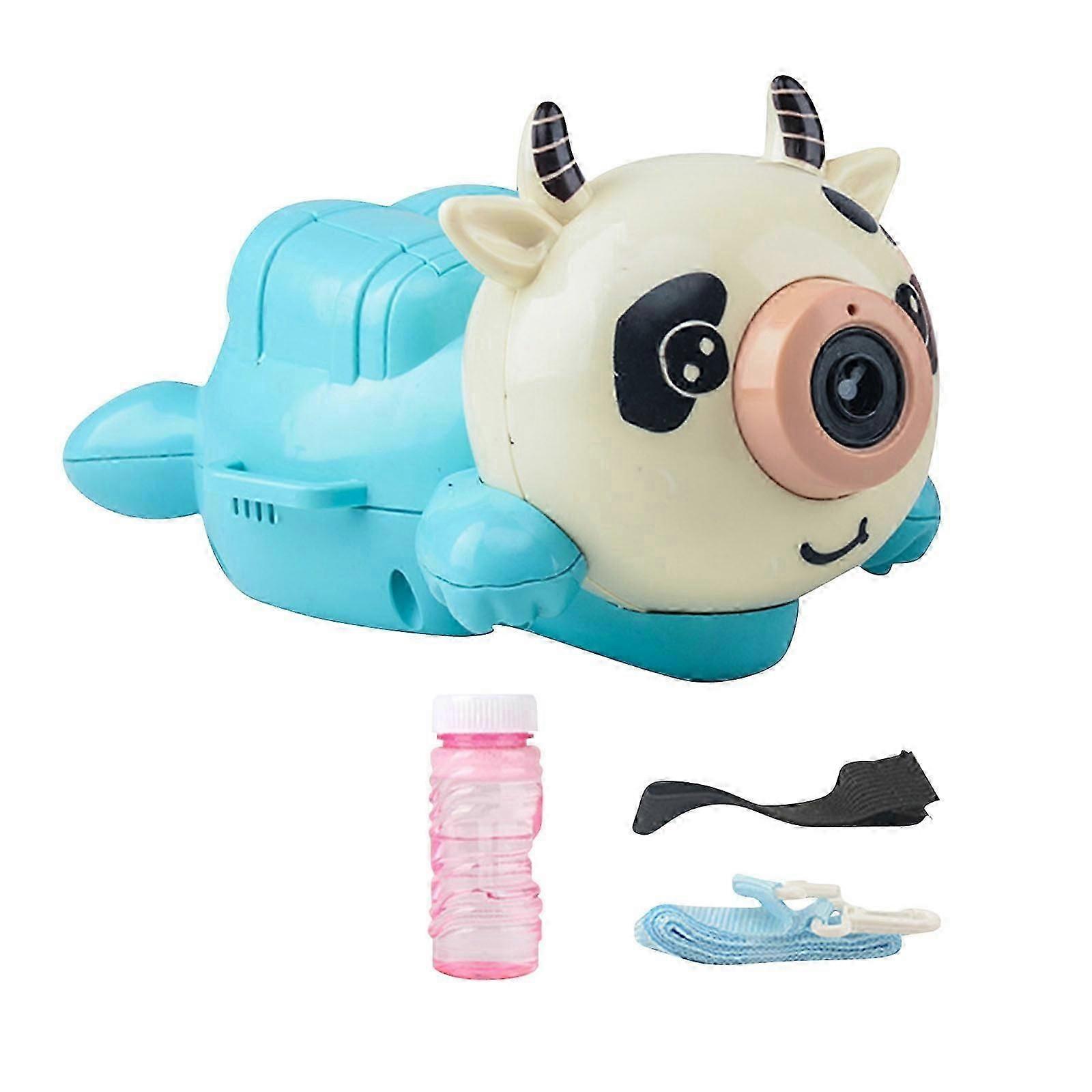 Bubble Machine, Animals Bubble Machine Music Automatic Bubble Blowing Camera 50ML
