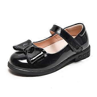 Mary Jane schoenen voor meisjes - comfortabele schoolloafers en nette schoenen voor kleine meisjes, geschikt voor dagelijks gebruik en speciale gelegenheden, zwart, maat 35