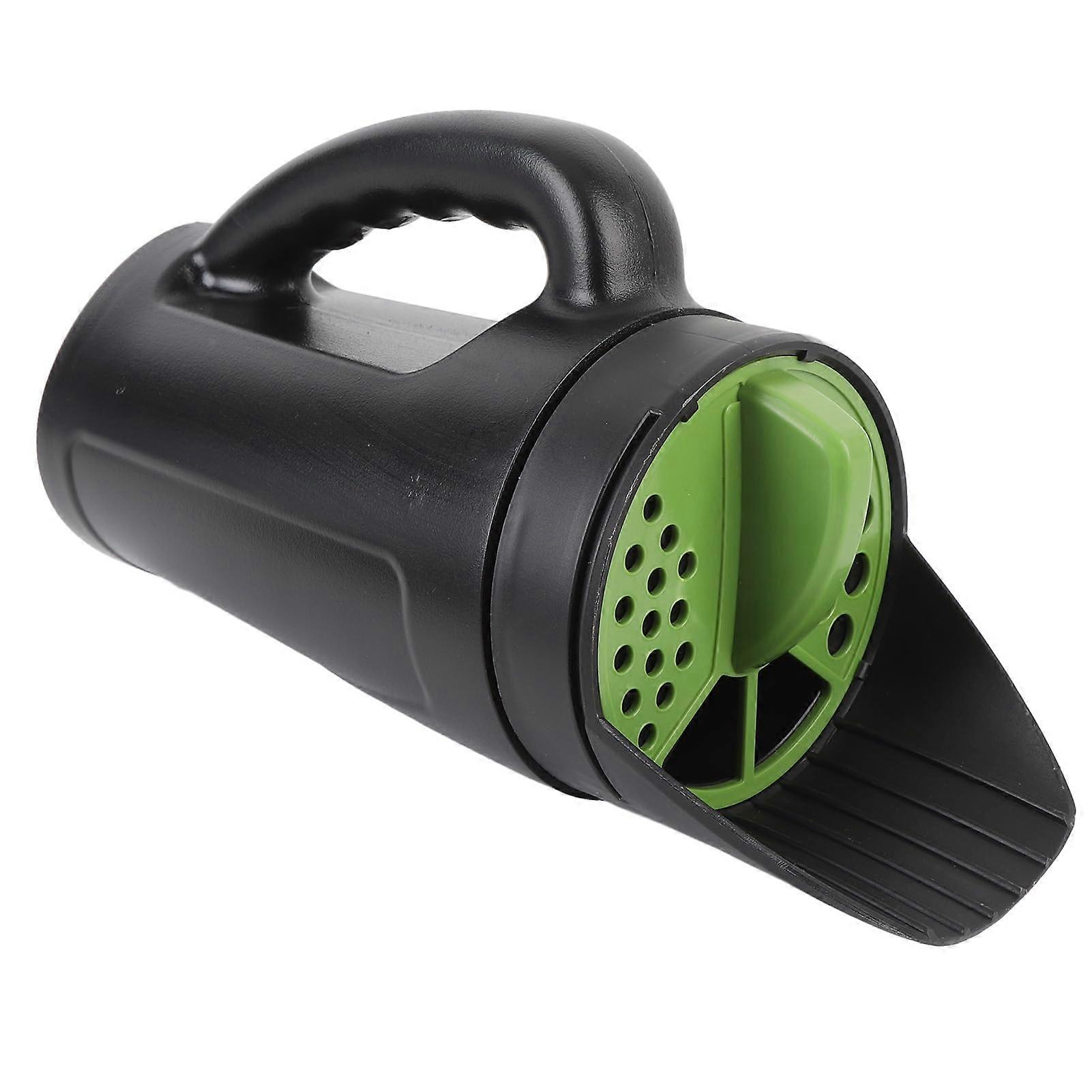 Handheld Seed and Salt Spreader 80oz with 3 Adjustable Openings for Even Coverage