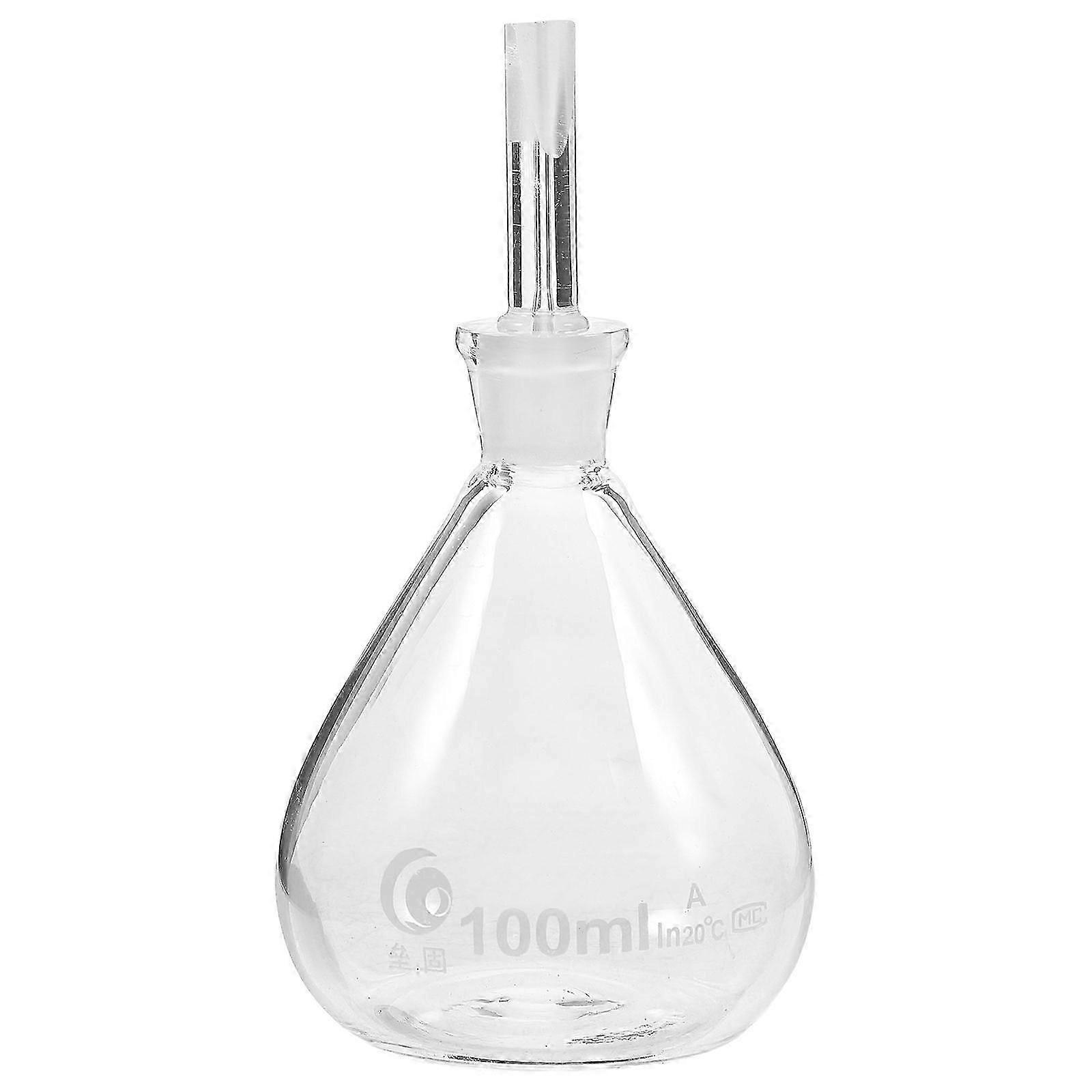 Glass Pycnometer Reagent Bottle with Stopper