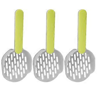 3PCS Plastic Cat Litter Hollow Shovel Cat Toilet Cleaner Cleaning Tool Pet Supply