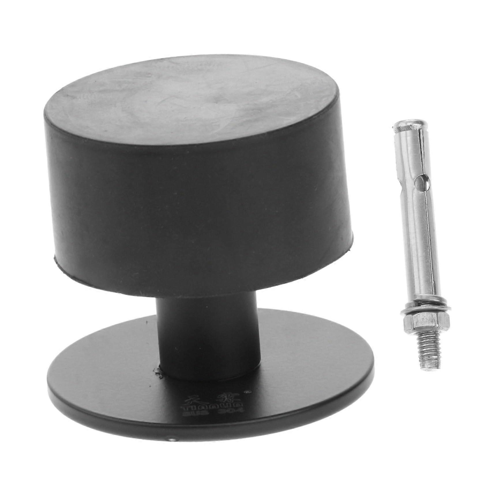 Wall Mounted Door Stopper Wall Protector with Screws, Soft Close for Interior Doors, 1 Set