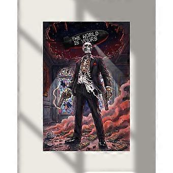 Scarface Skeleton The World is Yours Movie gra logiczna dla dorosłych i dzieci S0190