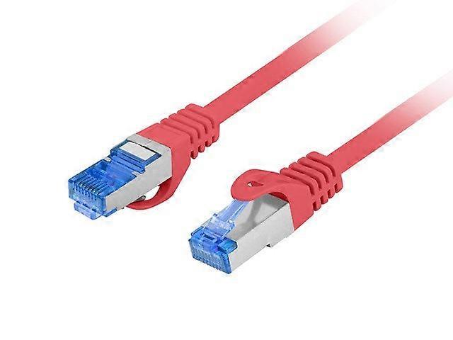 Lanberg Patchcord S/ftp Cat.6a 0,5m Rojo Lszh
