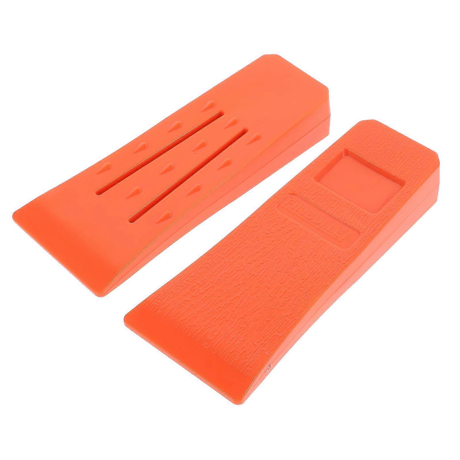 Woodcutting Felling Wedge for Logging Use 2Pcs Durable Plastic Tool