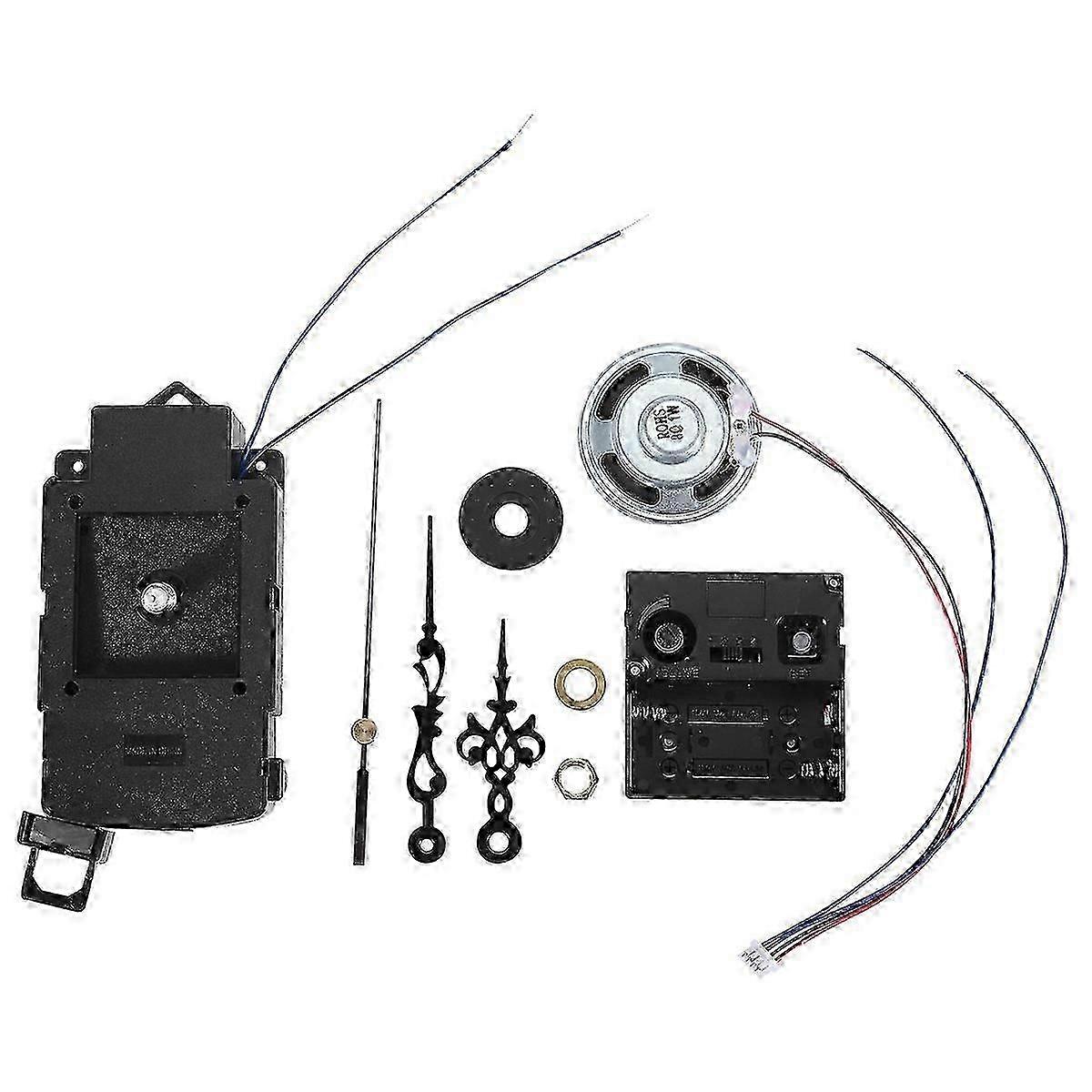 Quartz Pendulum Clock Movement With Hands,with Music Box Speaker