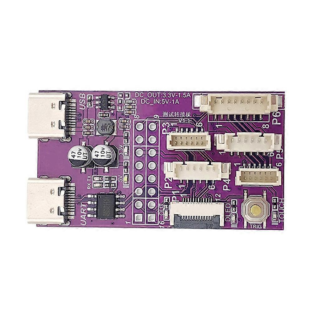 Fingerprint Module Face Module Development Test Board, Barcode Scanning Module Test Board Multi-Interface Adapter Board