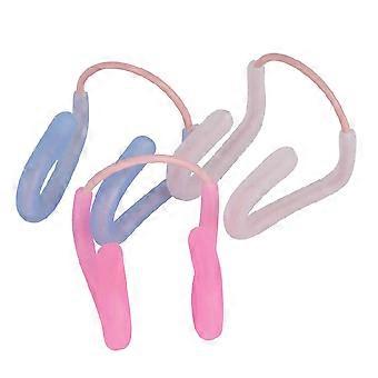 Swimming Nose Clip Silicone Comfortable Nose Clip for Swimming Blue