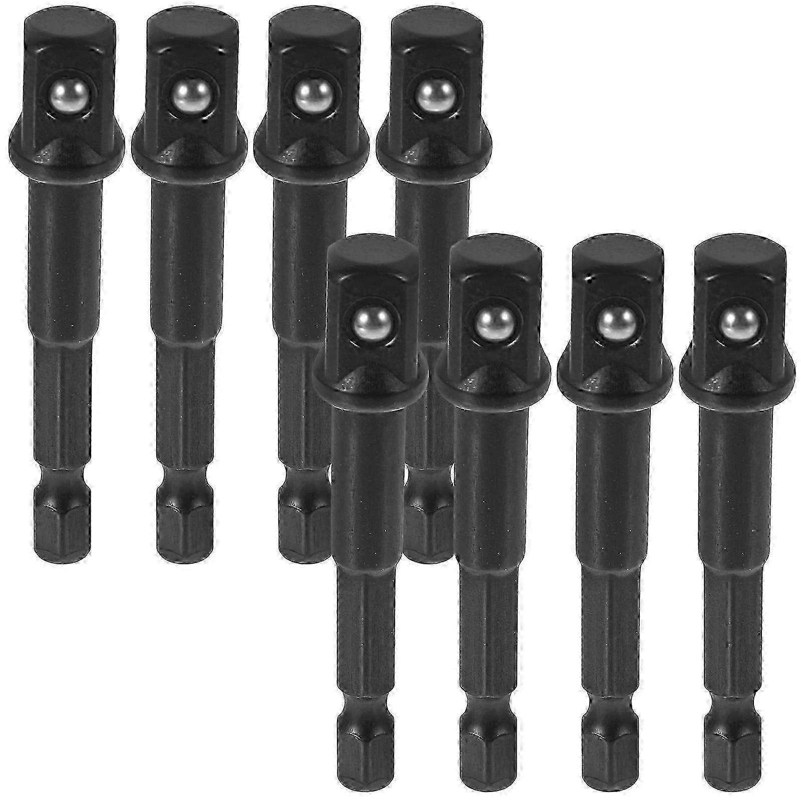 Schlagschrauber-Einsatzadapter Bohrschrauber-Einsatzadapter 1 Set Schwarz