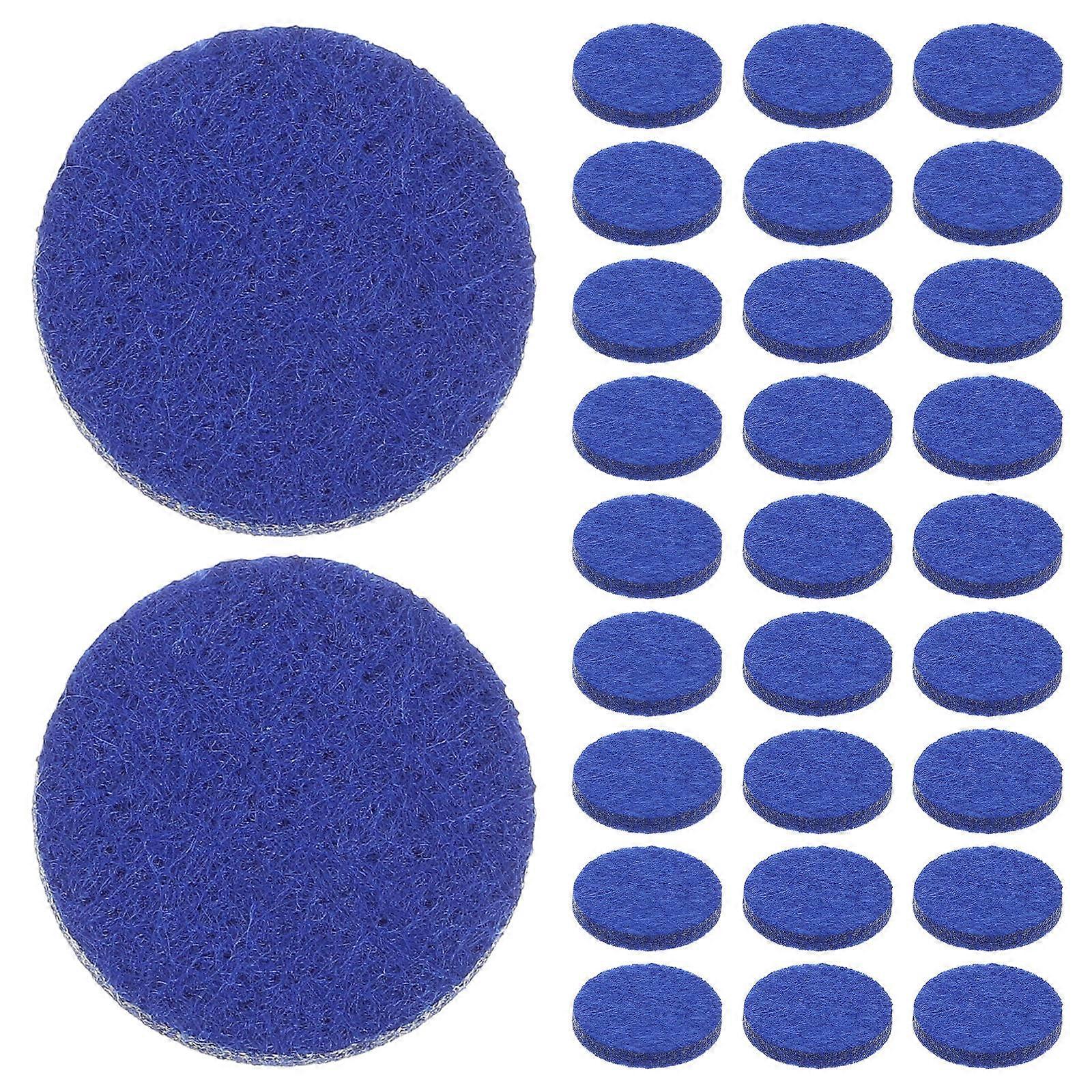 100pcs Scenting Pads for Essential Oil Diffusers Reusable Cotton Aromatherapy Pads Round Mini Diffuser Pad Cotton Diffusing Mat