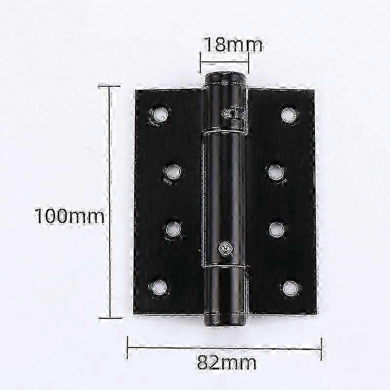 Self-Closing Spring Hinge for Hidden Doors with Damping Buffer Automatic Wooden Door Closer