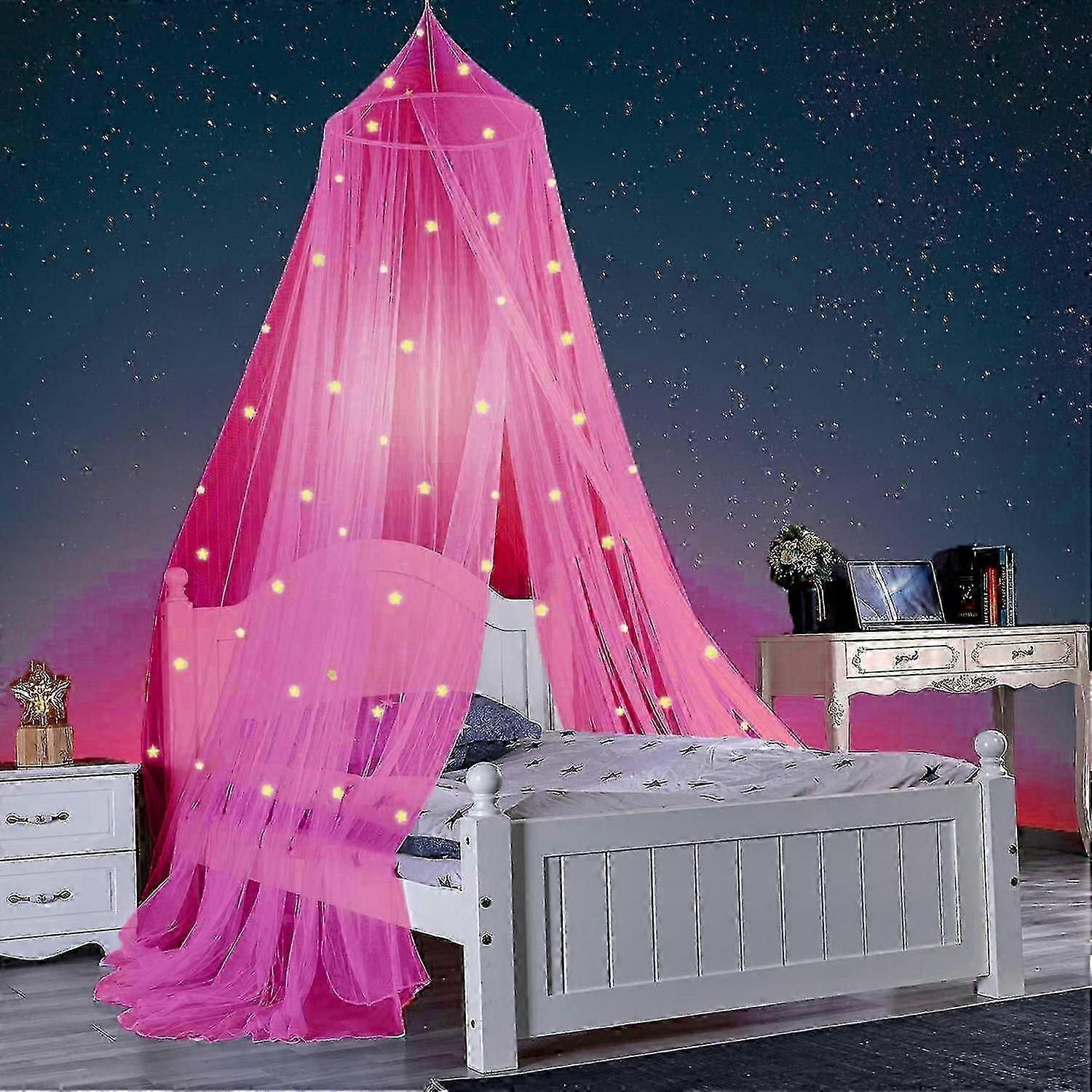 Luminous Fluorescent Dome No-Installation Foldable Mosquito Net