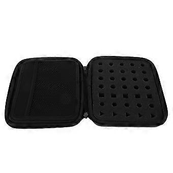 Organizador de Dados RPG: Estojo Portátil com Alça - Caixa Rígida para 70 Dados com Divisória Removível - Bandeja de Grande Capacidade para Jogos de Mesa e Jogos de RPG