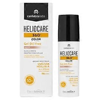 360° Color oil-free beige gel SPF 50+ 50 ml of gel