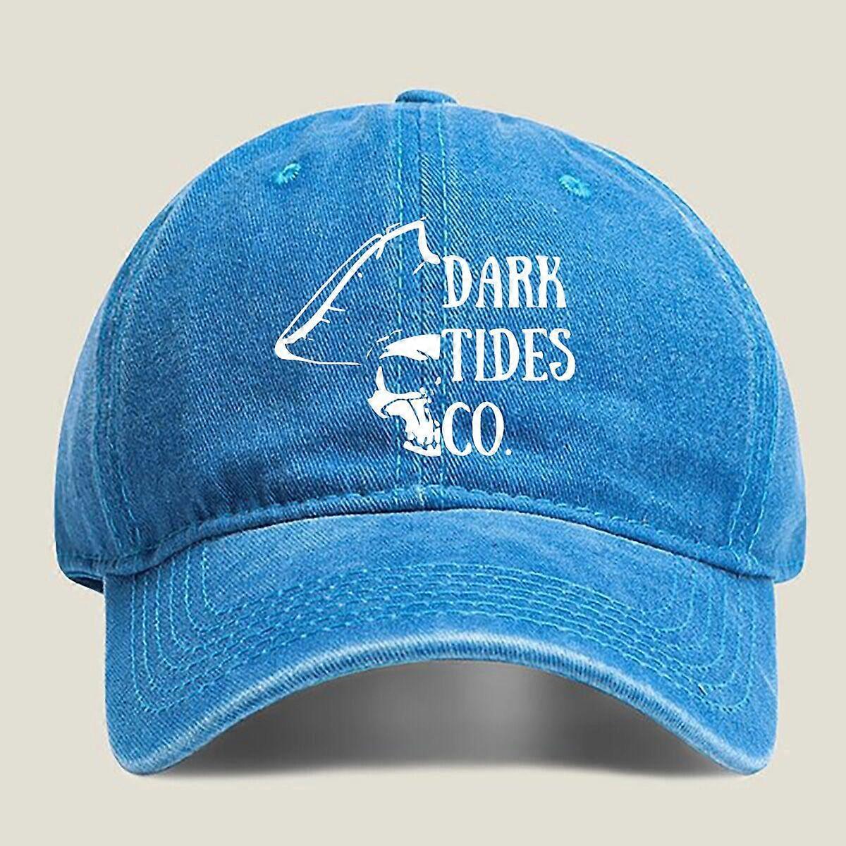 Dark Tides Co. Logo Washed Baseball Cap
