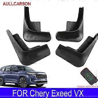 Mud Flaps For Chery Exeed VX 2022 2021 Auto Front Rear 4pcs Mudguards Special Fender Mudflaps Car Accessories