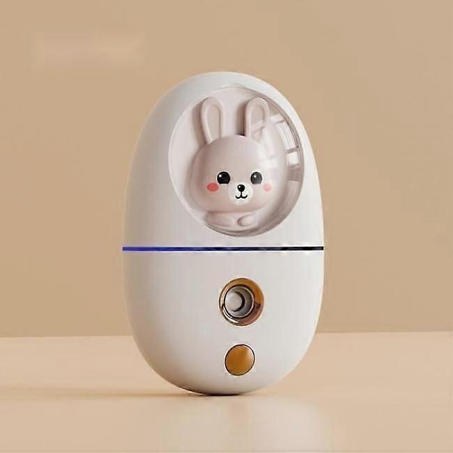 Humidifier h2o aroma diffuser humidifier with LED light rabbit white