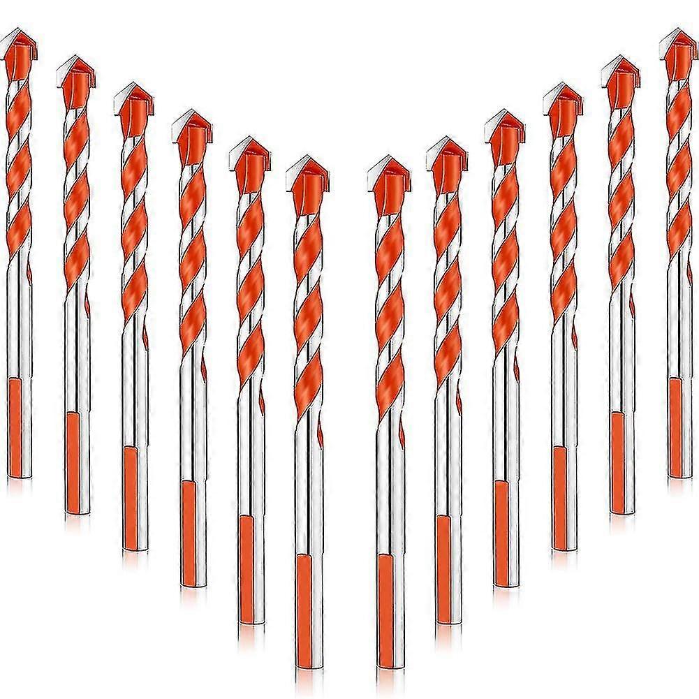 12 Pieces Hand Bit Set Triangular Handle Multifunctional Drill Bits