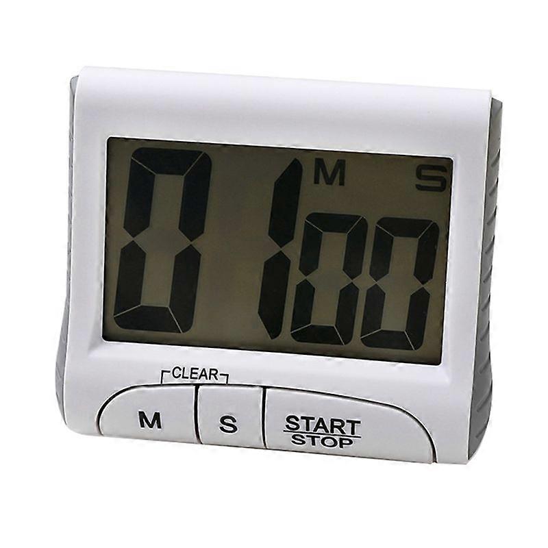 Durable Countdown Timer ABS Clear Loud Alarm Digital Timer
