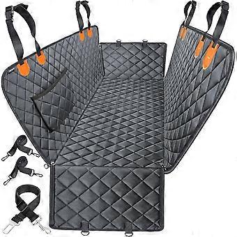 Funda de asiento para mascotas 100% impermeable Hamaca 600D Resistente a prueba de arañazos, antideslizante, duradera, suave y duradera Fundas de asiento trasero para mascotas para automóviles, camiones y SUV (54 "W x 58" L)
