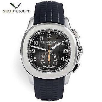 2022 Productos más vendidos Reloj de pulsera para hombres Acero Japón Cronógrafo Reloj de cuarzo Correa de goma Relogio Masculino Impermeable