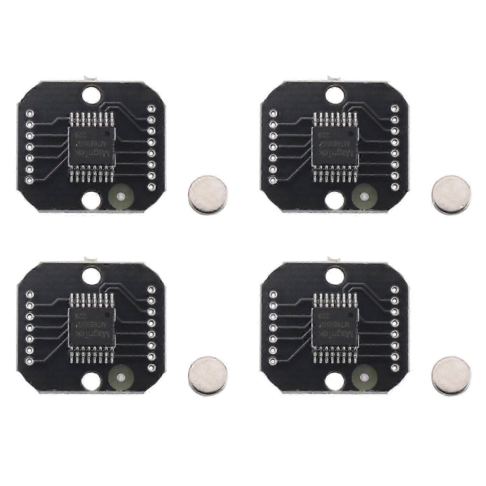 4X MT6835 Magnetic Encoder Module PWM/SPI Brushless Motor 21BIT Encoder Can Replace AS5048