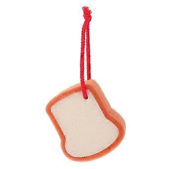 1 st smidig svamp badborste för baby, fin tecknad duschborste för baby
