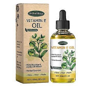 Vitamin-E-Öl für die Haut, natürliches Vitamin-E-Öl, Bio-Vitamin-E-Körperöl, Vitamin-E-Öl für das Gesicht, reines Vitamin-E-Öl für Haare, Kopfhaut und Nägel