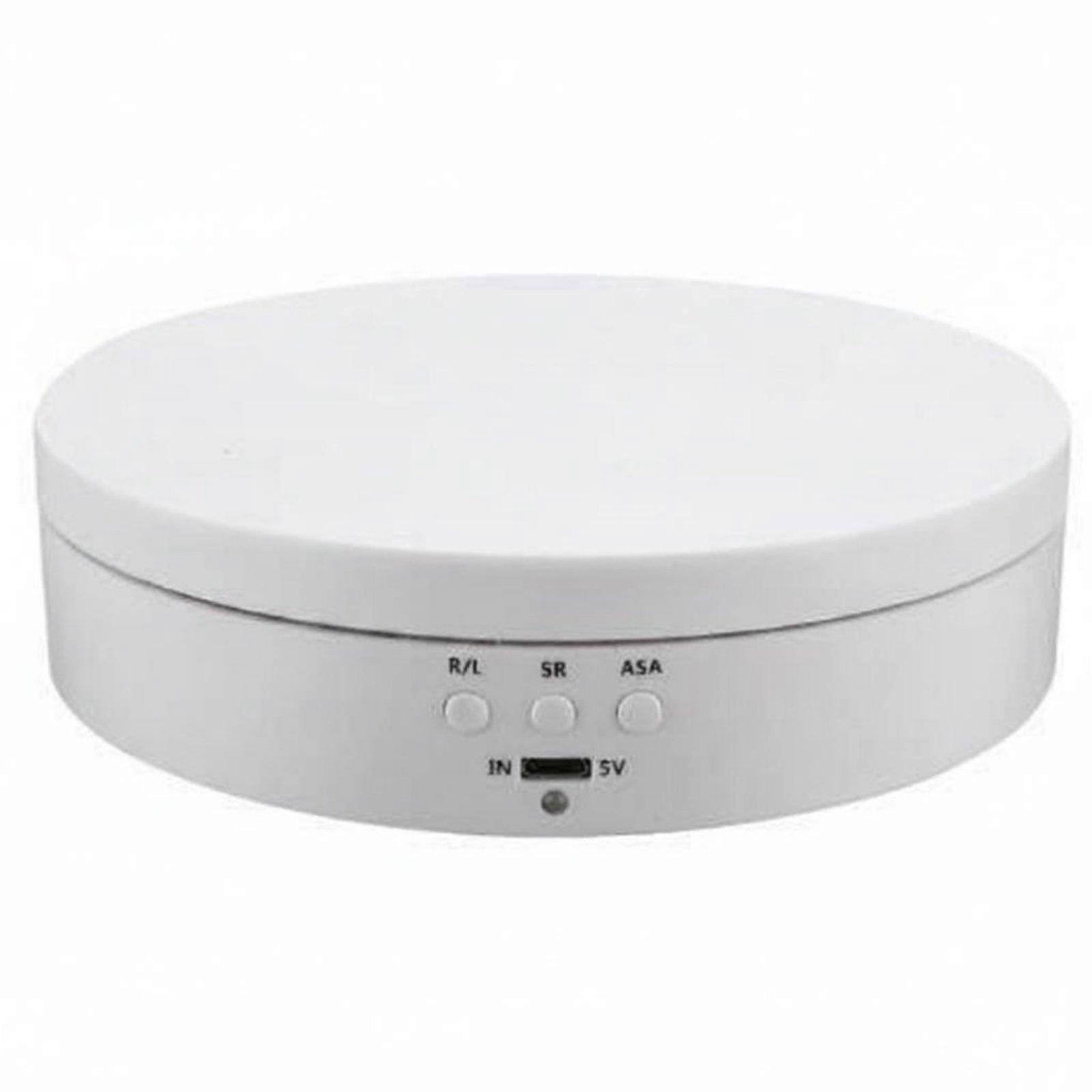 USB Charging Turntable Rotation Adjustment Electric Display Turntable Adjustable