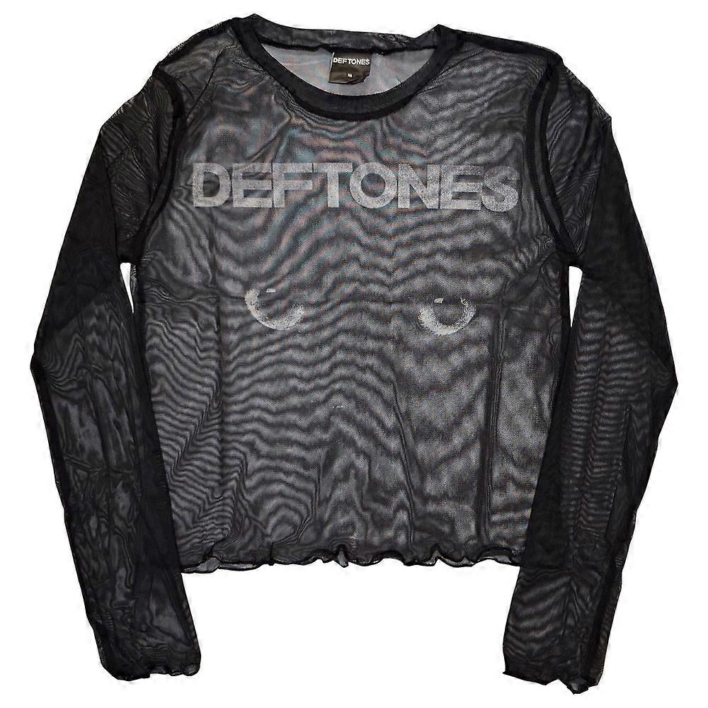 Deftones Sphynx Mesh Crop Top
