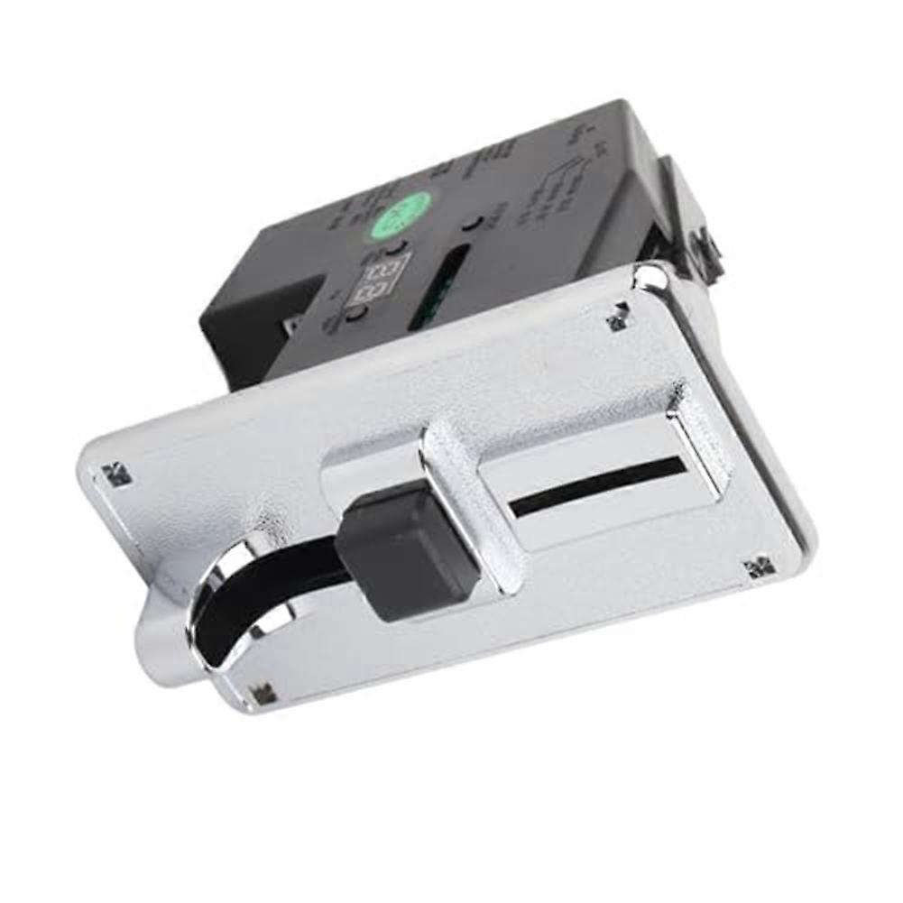 Semme 6 Type Acceptor with Memory Function Button for Vending Machines, Zinc Alloy Design for Durable & Reliable Use
