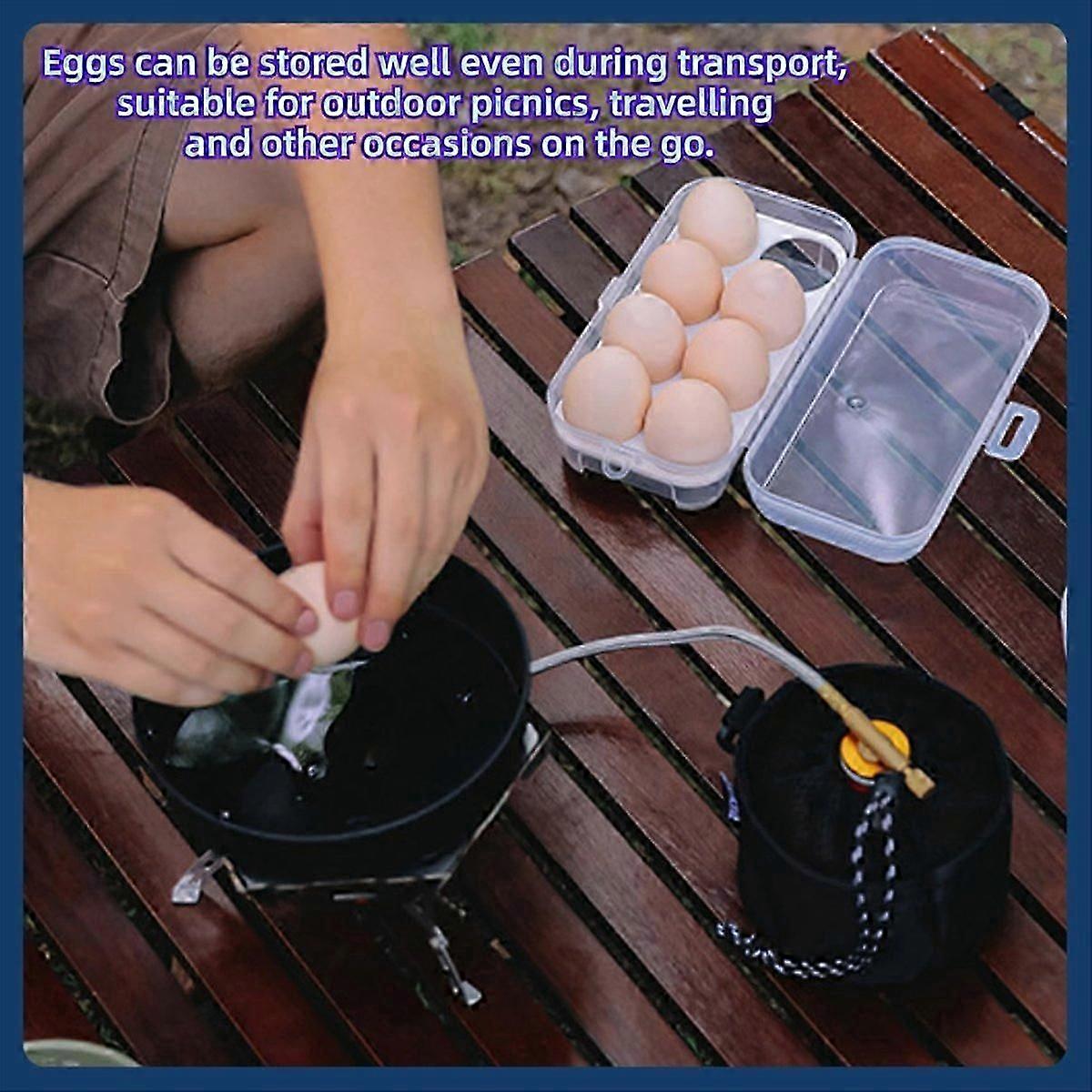 Outdoor Shockproof Egg Box Portable Camping Shatterproof Egg Tray