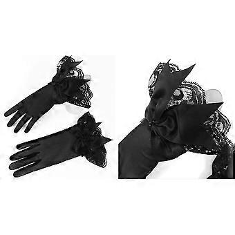 Bride Gloves Short Lace Gloves for Decor Elegant Wedding