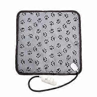 Adjustable Heated Mat for Pets, Waterproof and Durable Steel Cord, 45cm x 45cm Large Size for Dogs & Cats