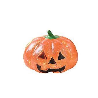 Shiny Maltose Pumpkin Cute Toy Glitter Flowing TPR Soft Halloween Portable Play Toy