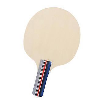 Tischtennisschläger, klein für Anfänger, Korpus aus Massivholz, Signature Board, leicht, Griff für Training, Spaß, zufällige Grifffarbe, mehrfarbig