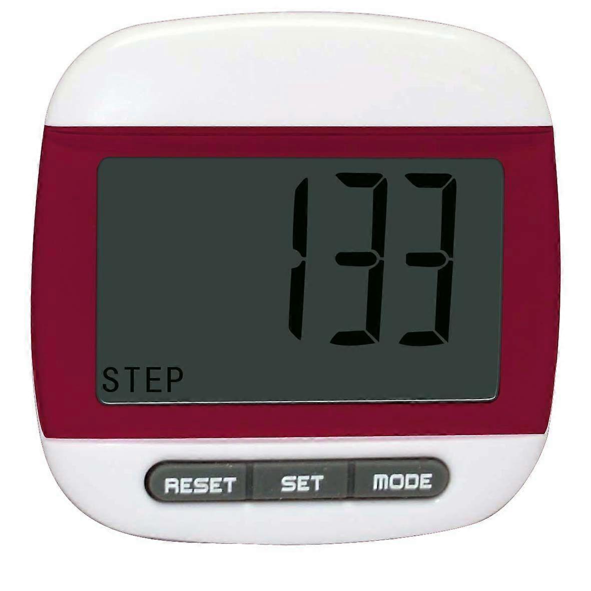 Multi-function Pocket Pedometer with Belt Clip(1pc, color random delivery)