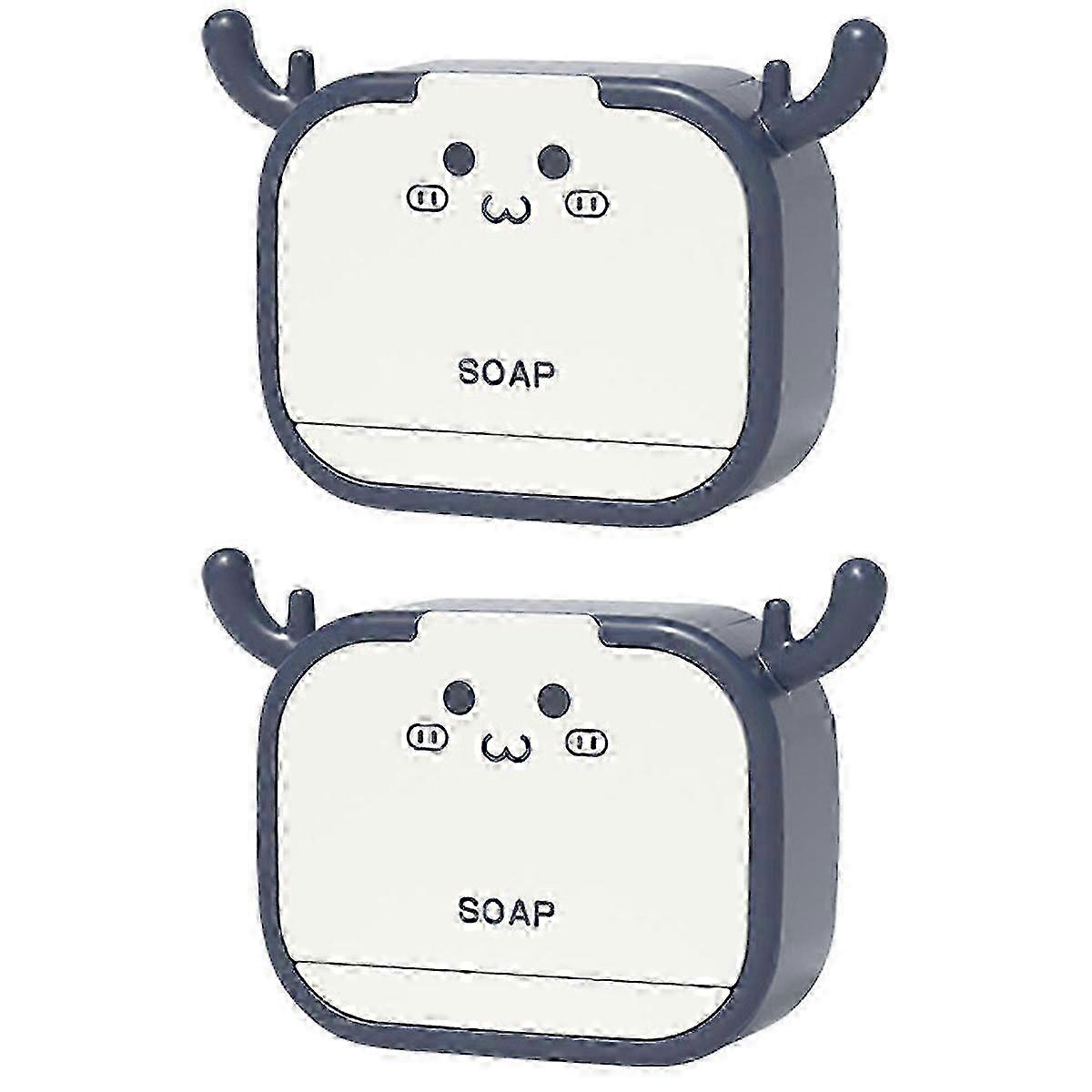 ABS Two-Tier No-Drill Soap Caddy