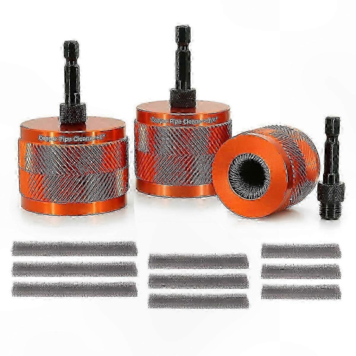 Copper Pipe Cleaner Set Rust Paint Stain