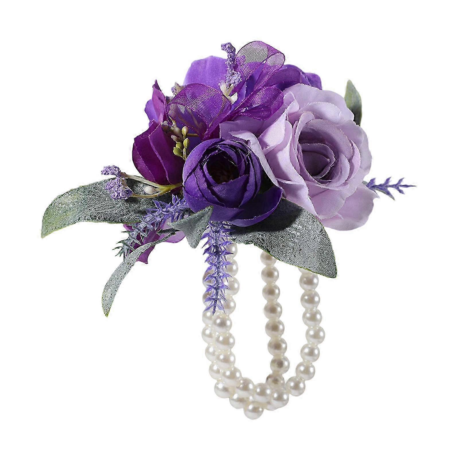 Delicate Silk Wedding Wristlet