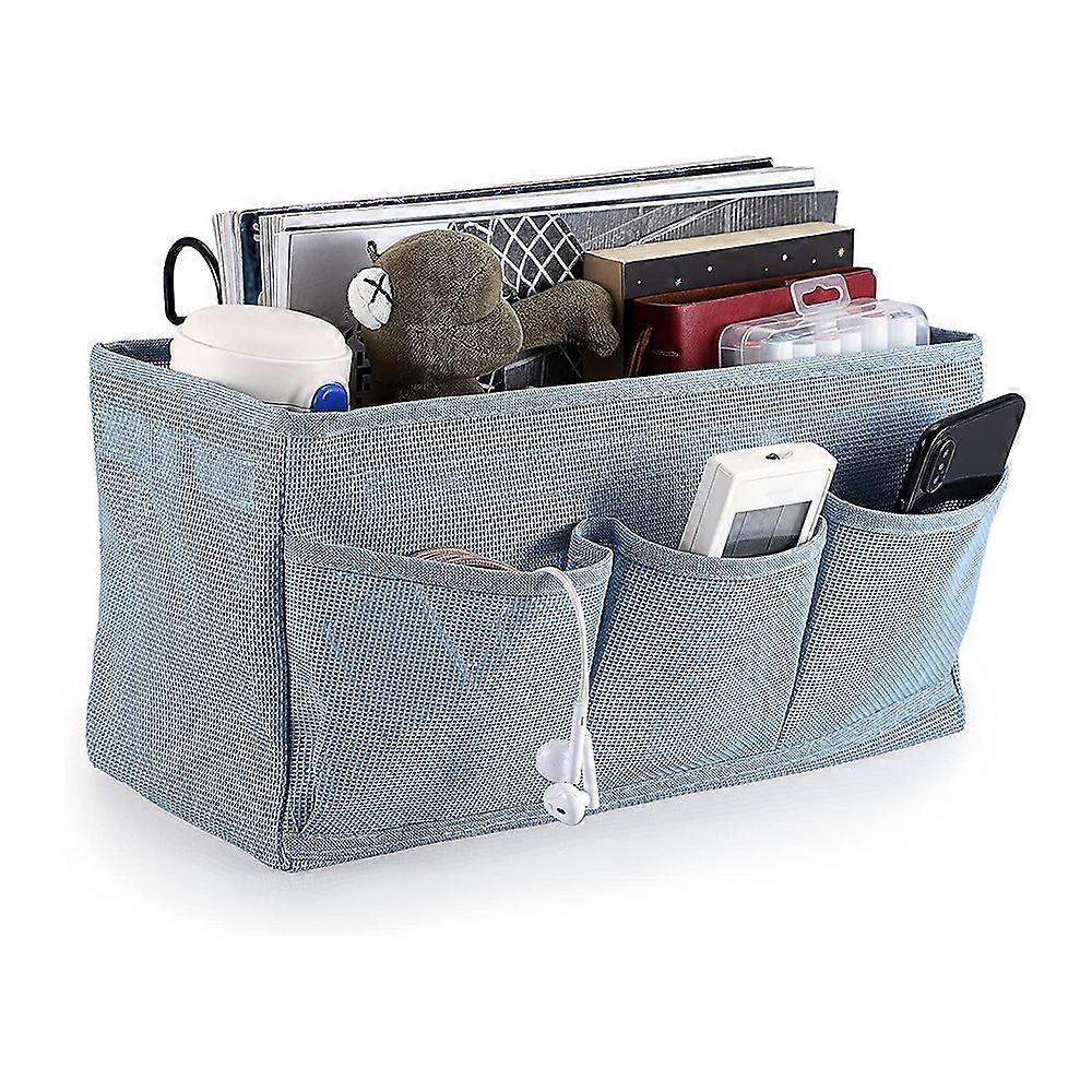 Multipurpose Mesh Bedside Hanging Storage Bed Bags Baskets Dormitory Bed