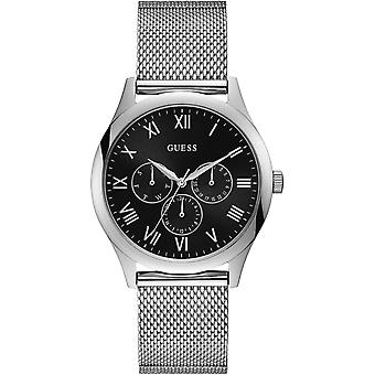 Indovina signori tendenza Quartz analogico uomo orologio con W1129G1 braccialetto in acciaio inossidabile