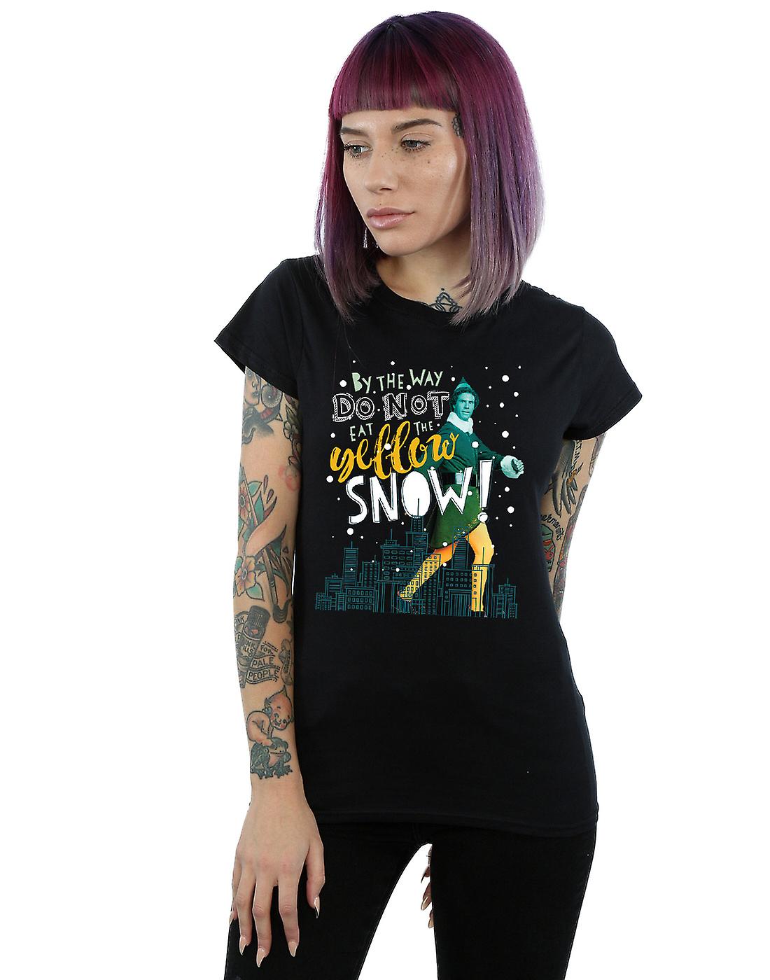 精灵女装黄雪T恤