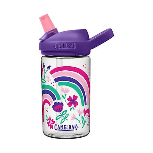 RAINBOW FLORAL Spill and Leak Proof with Straw CamelBak Eddy+ Kids Bottle 0.4L