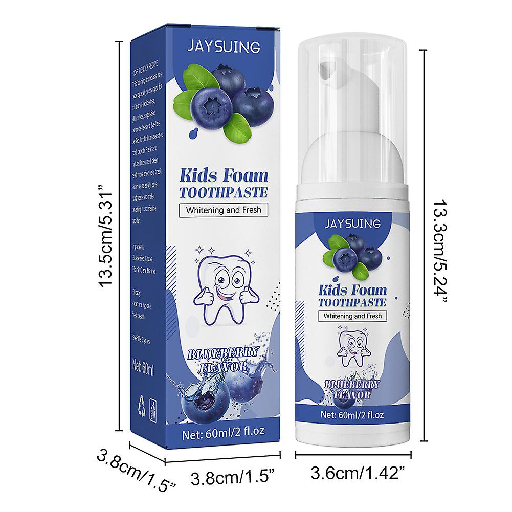 Çocuk Köpük Diş Macunu Leke Çıkarma Diş Musse Diş Macunu Ağız Temizliği