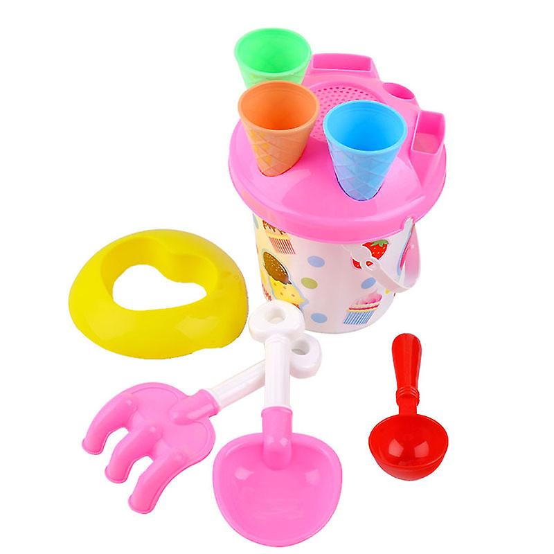 Beach, ice cream and cake 8 piece set