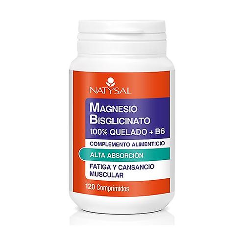 Magnesium Bisglycinate 100% Chelated + B6 120 tablets