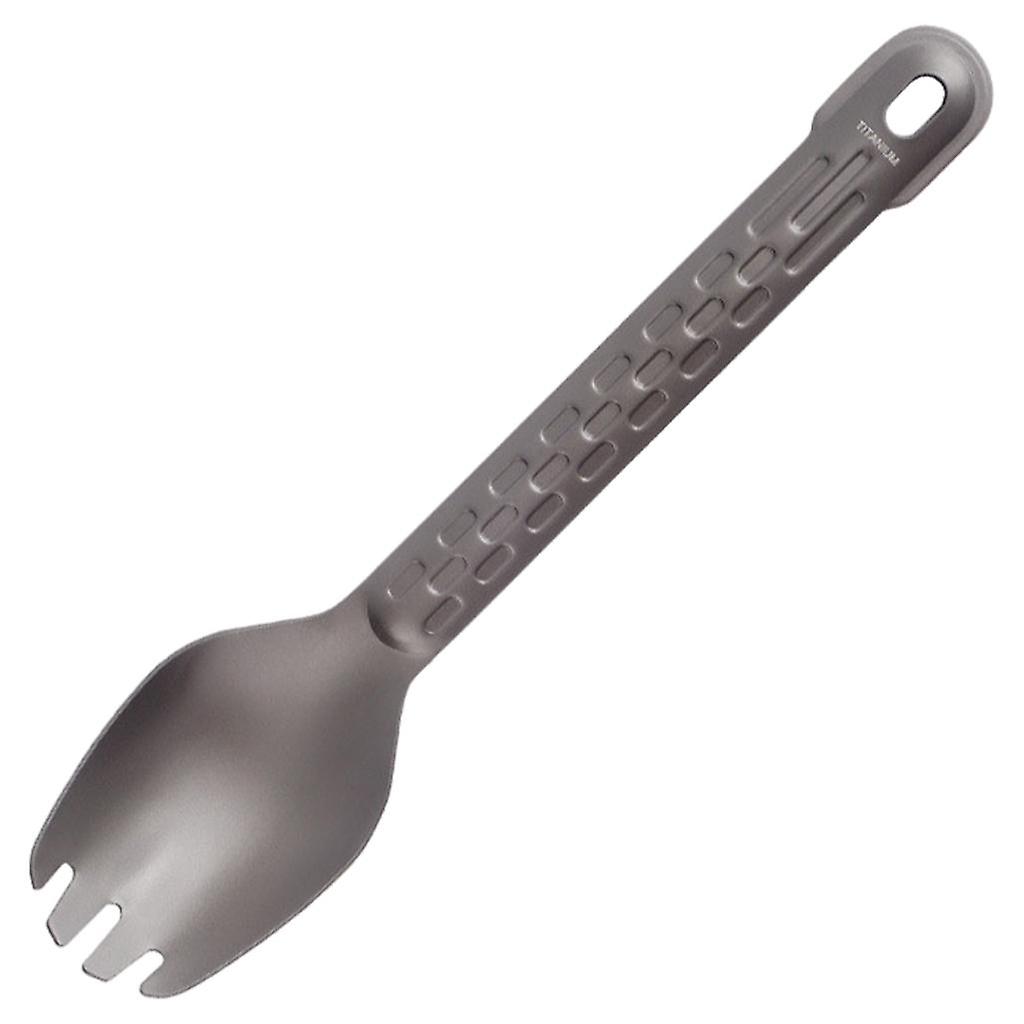 Titanium Spoon Fork Camping Tableware Lightweight for Cooking Utensils fork