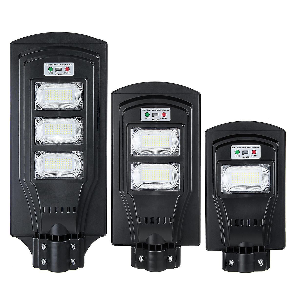 60/120/180 Led Solar Street Light With Pir Motion Sensor And Remote Control