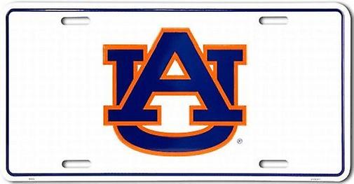 Auburn Tigers NCAA License Plate